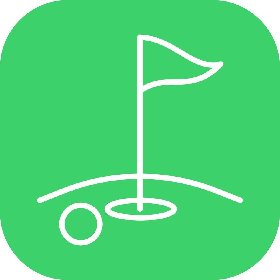 Golf Vector Icon