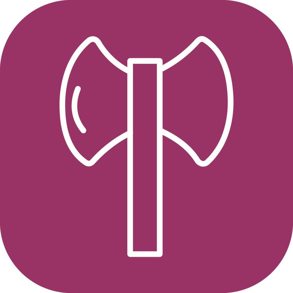 Wood Axe Vector Icon