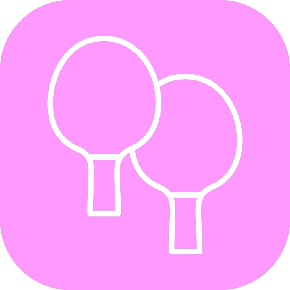 icono de vector de ping pong