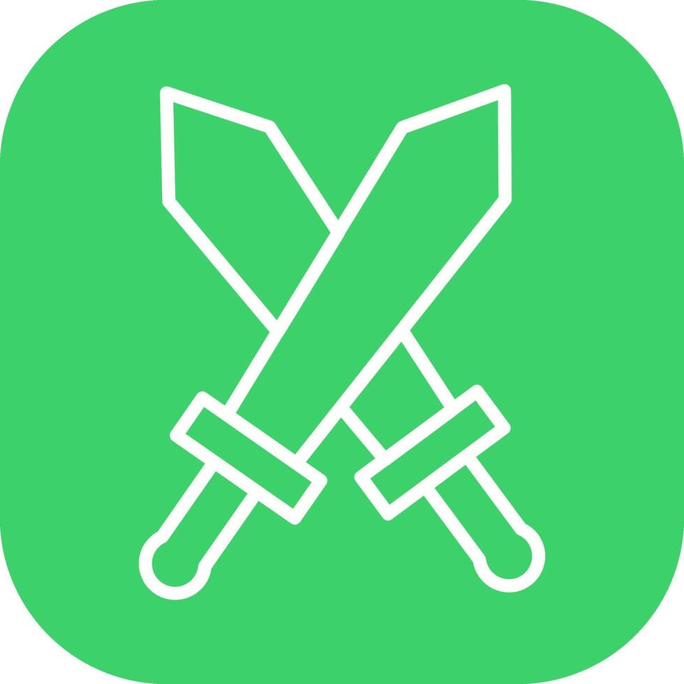 Two Swords Vector Icon