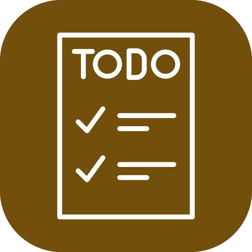 icono de vector de lista de tareas