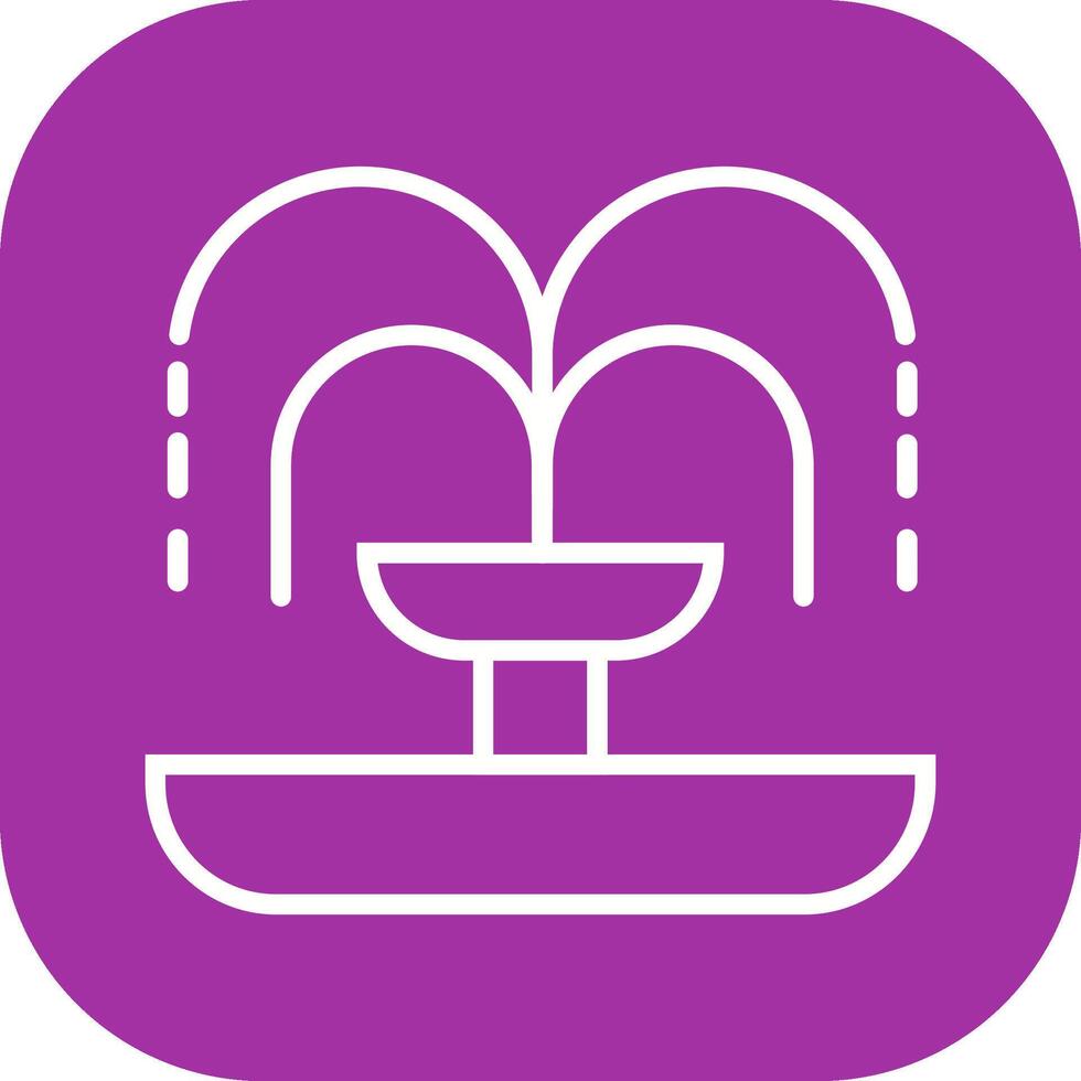 Fountain Vector Icon