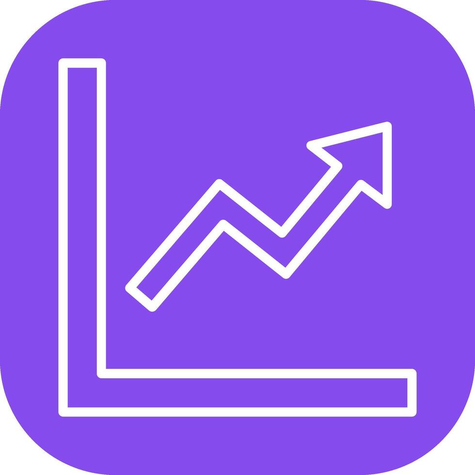 Graph Up Vector Icon