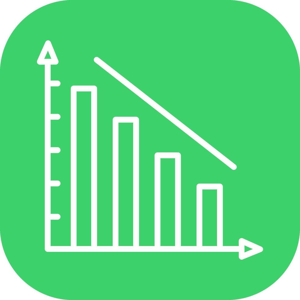 Descending Bar Vector Icon