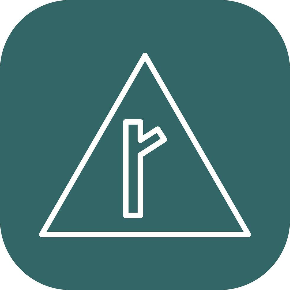 Road Sign Vector Icon