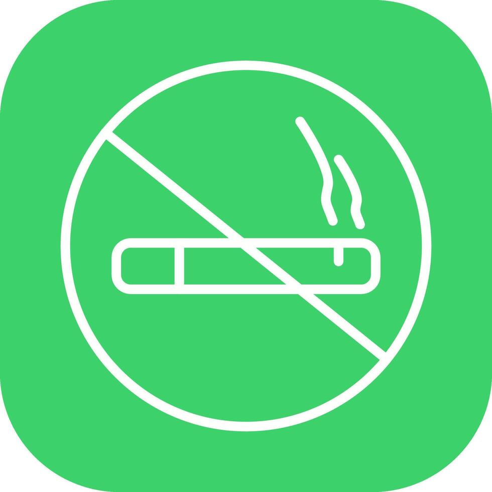 No Smoking Vector Icon