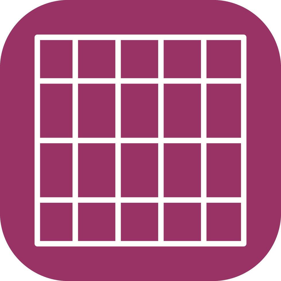 Table of Rates Vector Icon