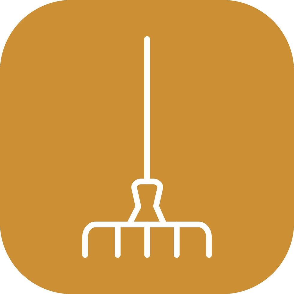 Gardening Fork Vector Icon
