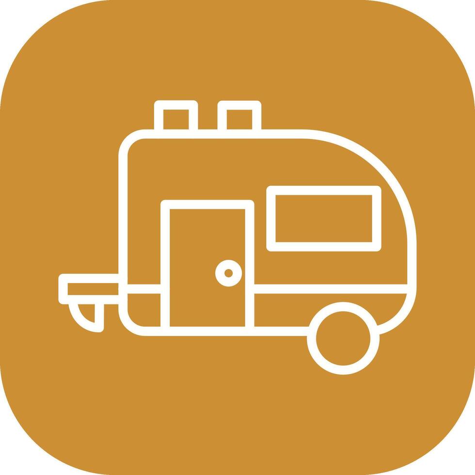 Trailer Vector Icon