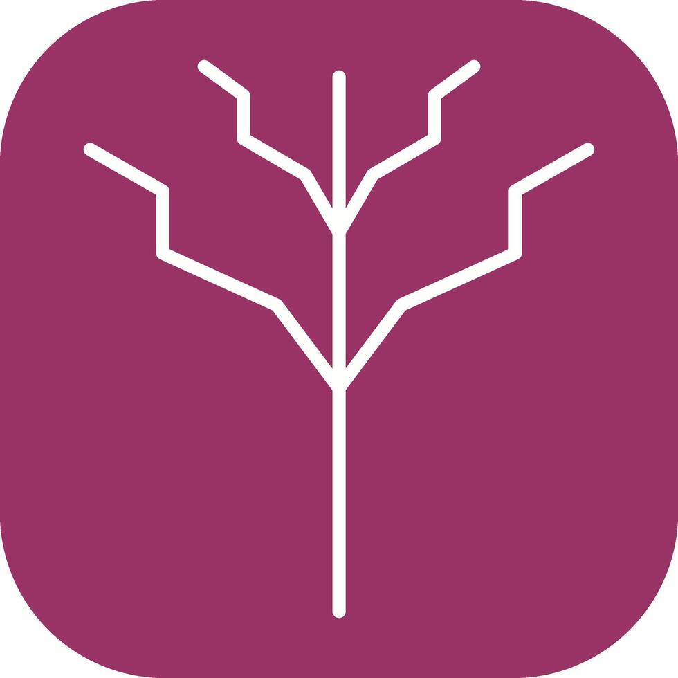 Tree with no leaves Vector Icon