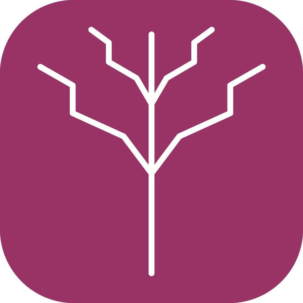 Tree with no leaves Vector Icon