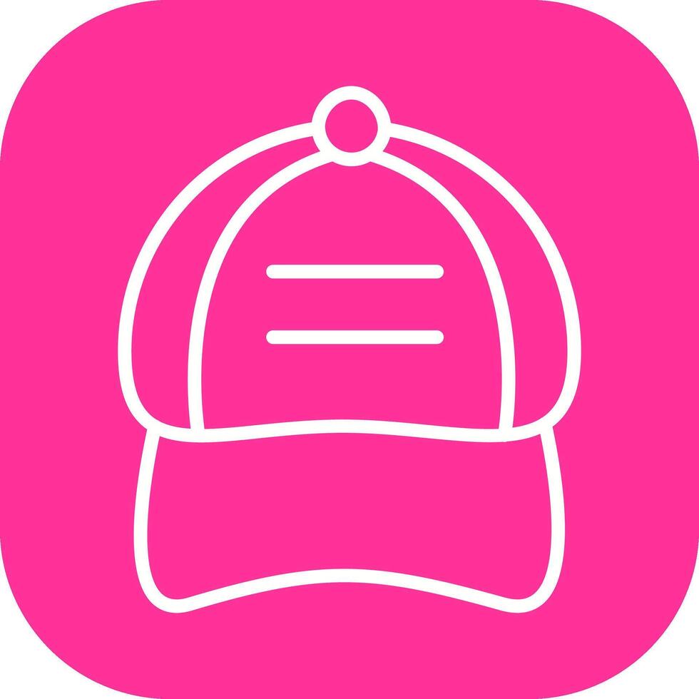 P Cap Vector Icon