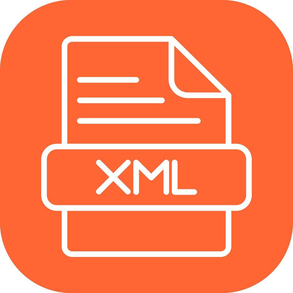 XML Vector Icon