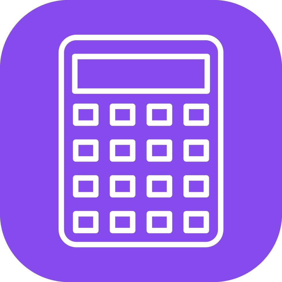 Calculator Vector Icon