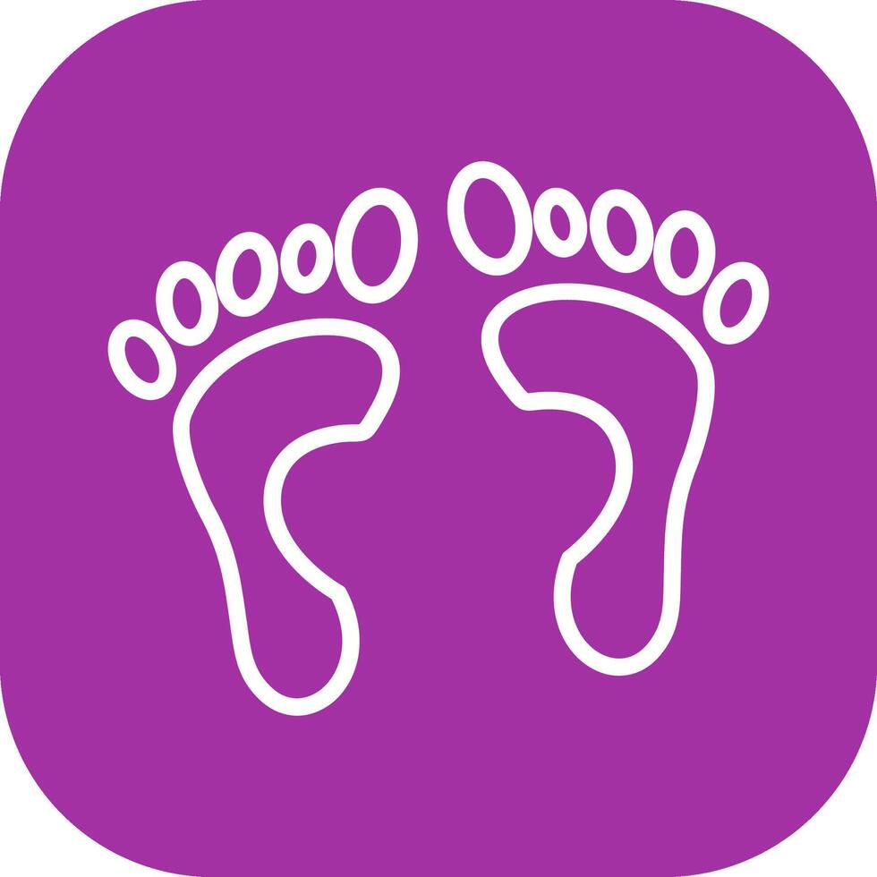 Foot X ray Vector Icon