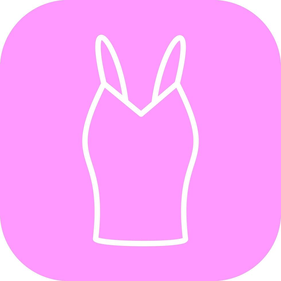 Ladies Vest Vector Icon