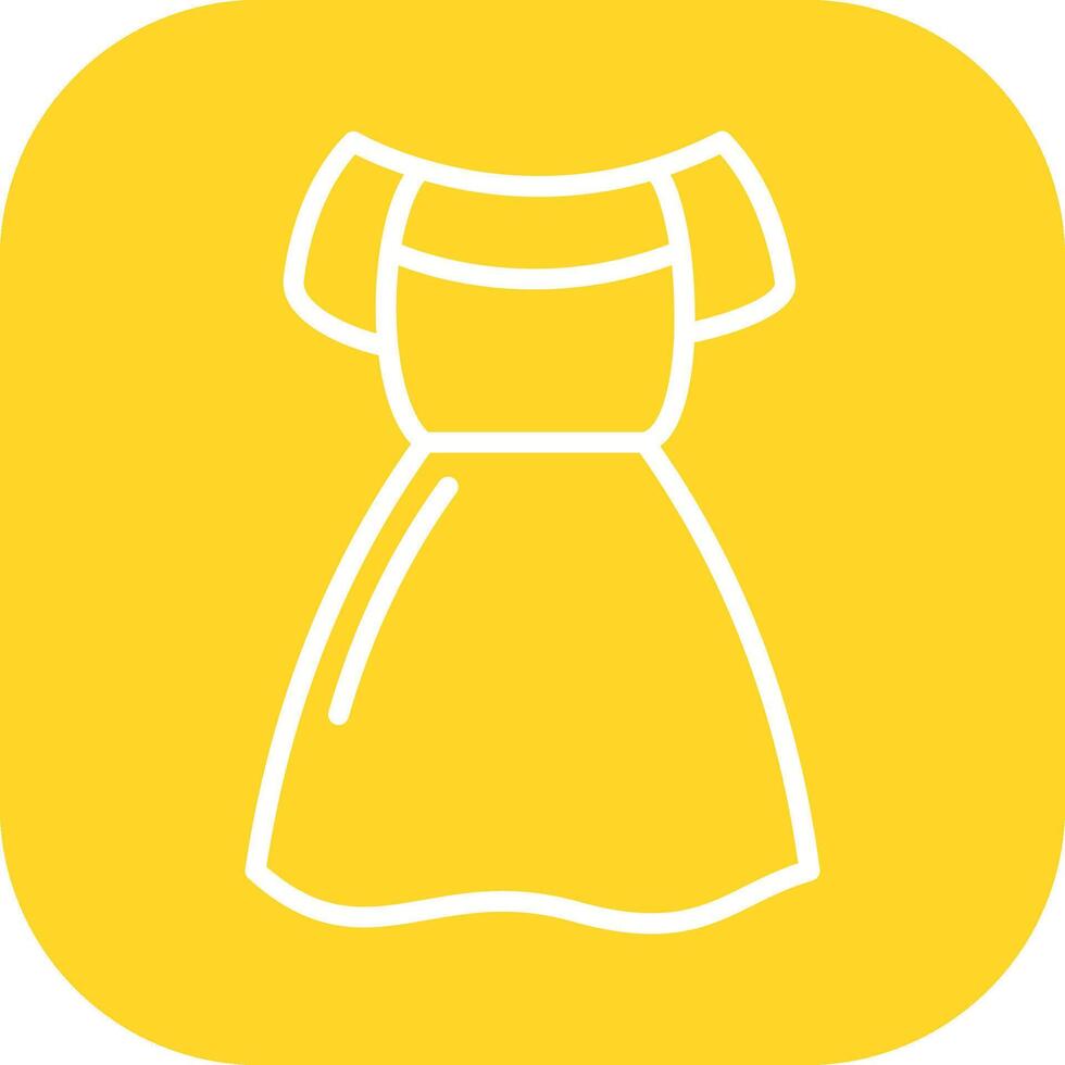 Party Dress Vector Icon