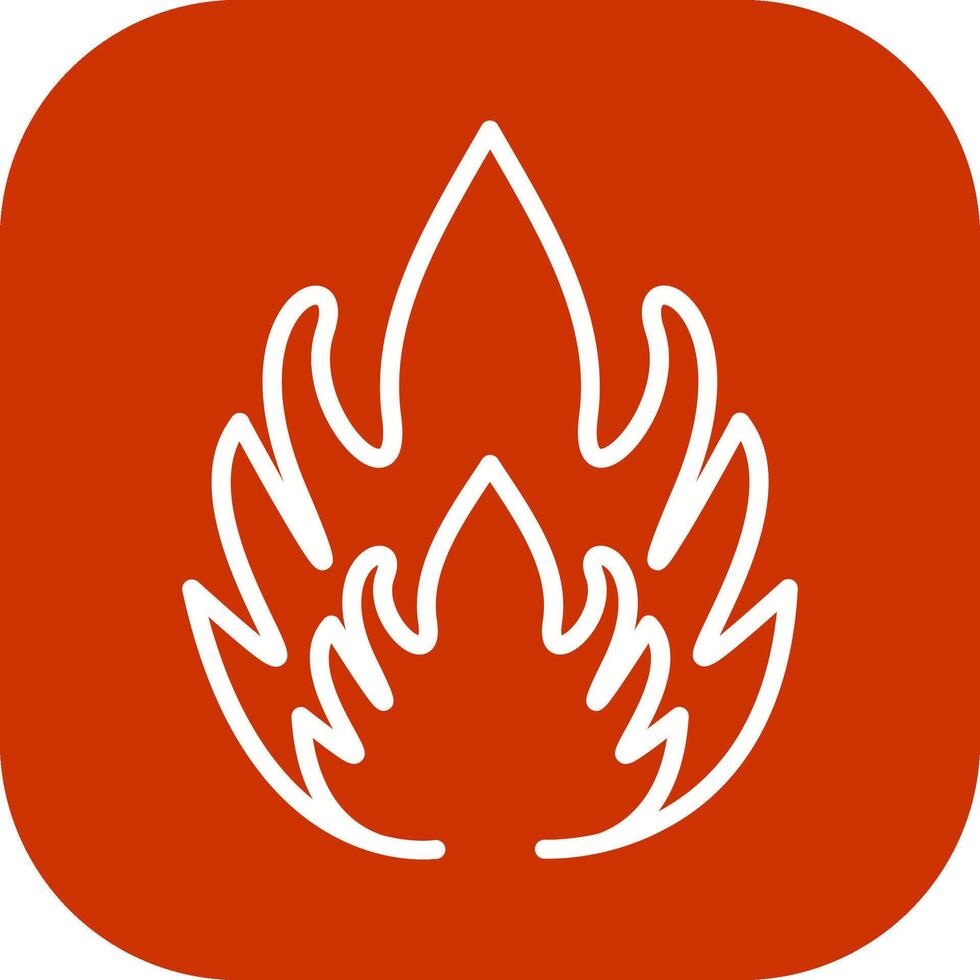 Flammable Material Vector Icon