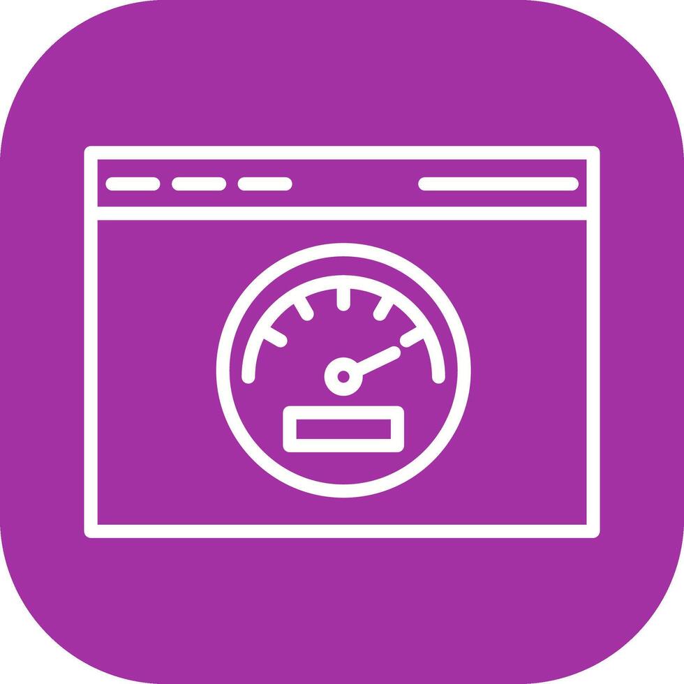 Page Speed Vector Icon