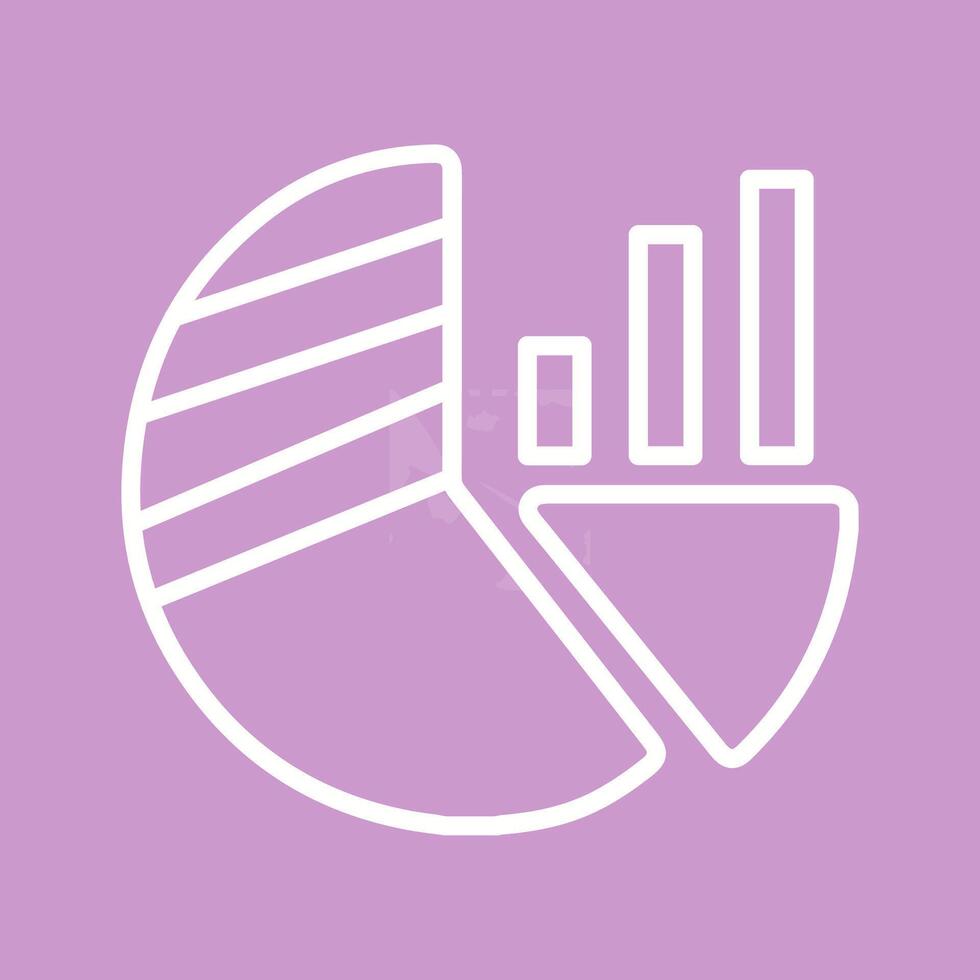 Pie chart Vector Icon