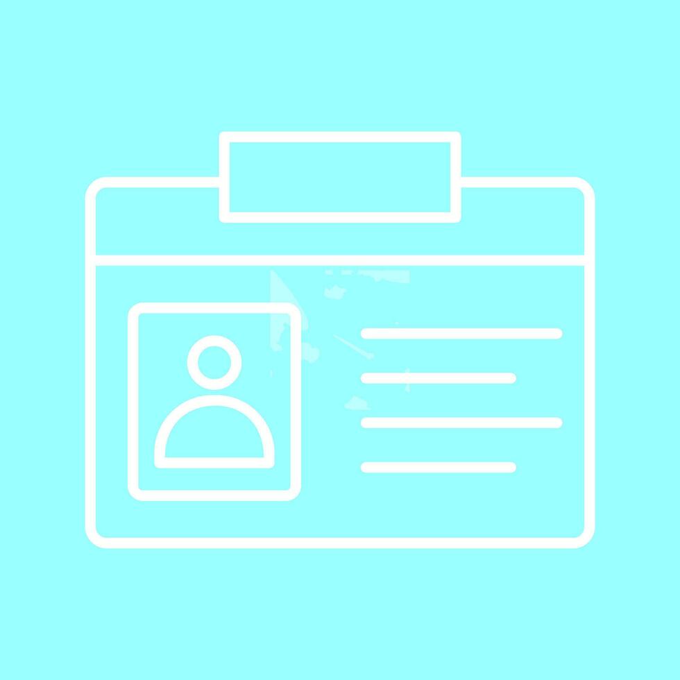 Id Card Vector Icon