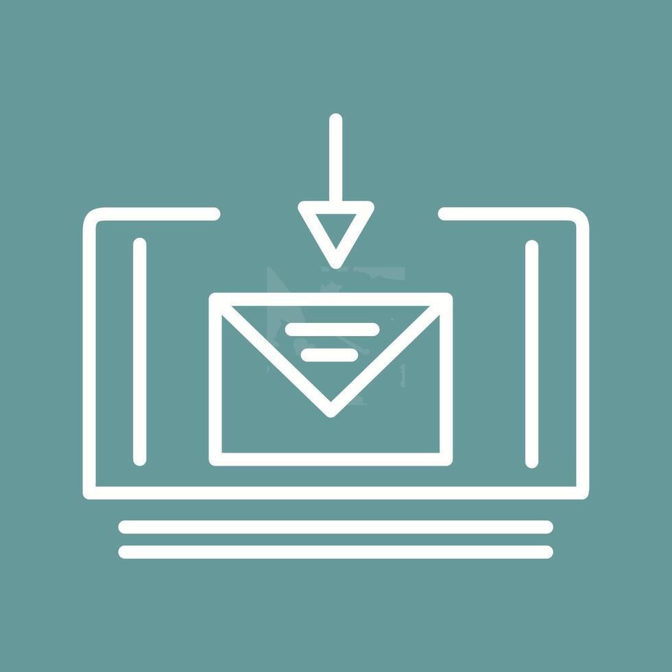 Mail Download Vector Icon