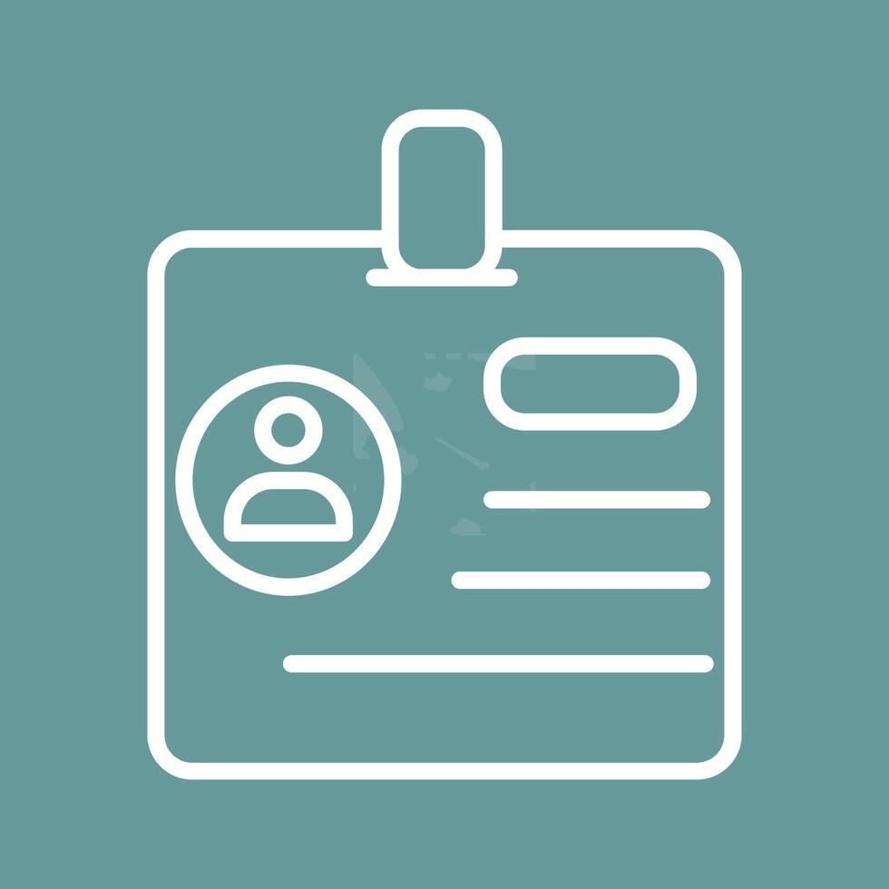 Identification Vector Icon