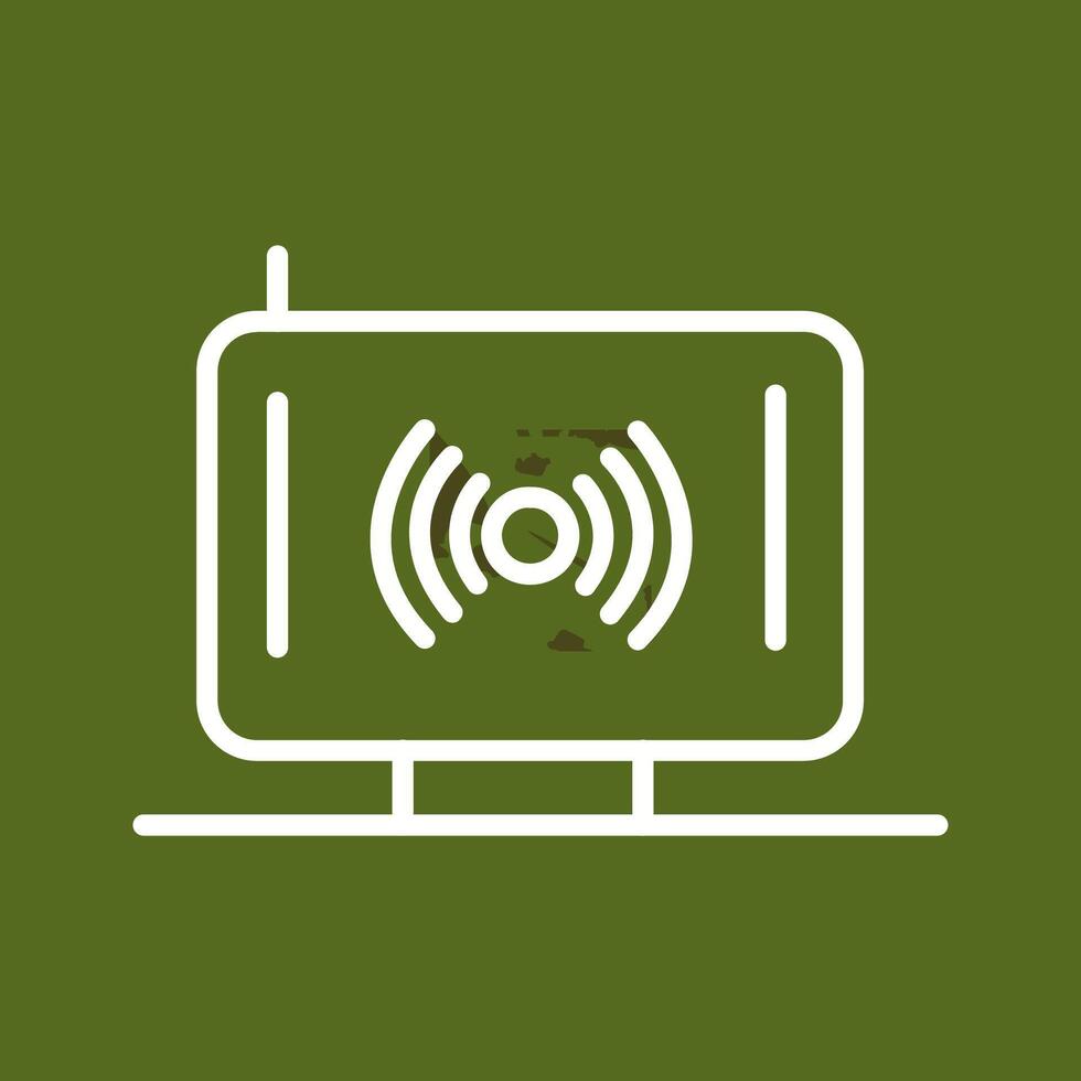 Wireless Vector Icon
