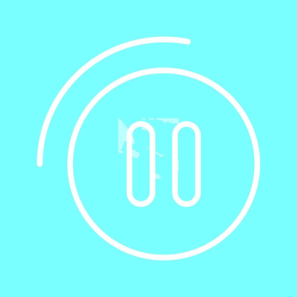 Pause Button Vector Icon