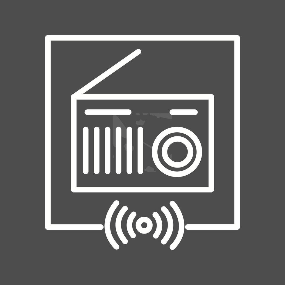 Radio Vector Icon