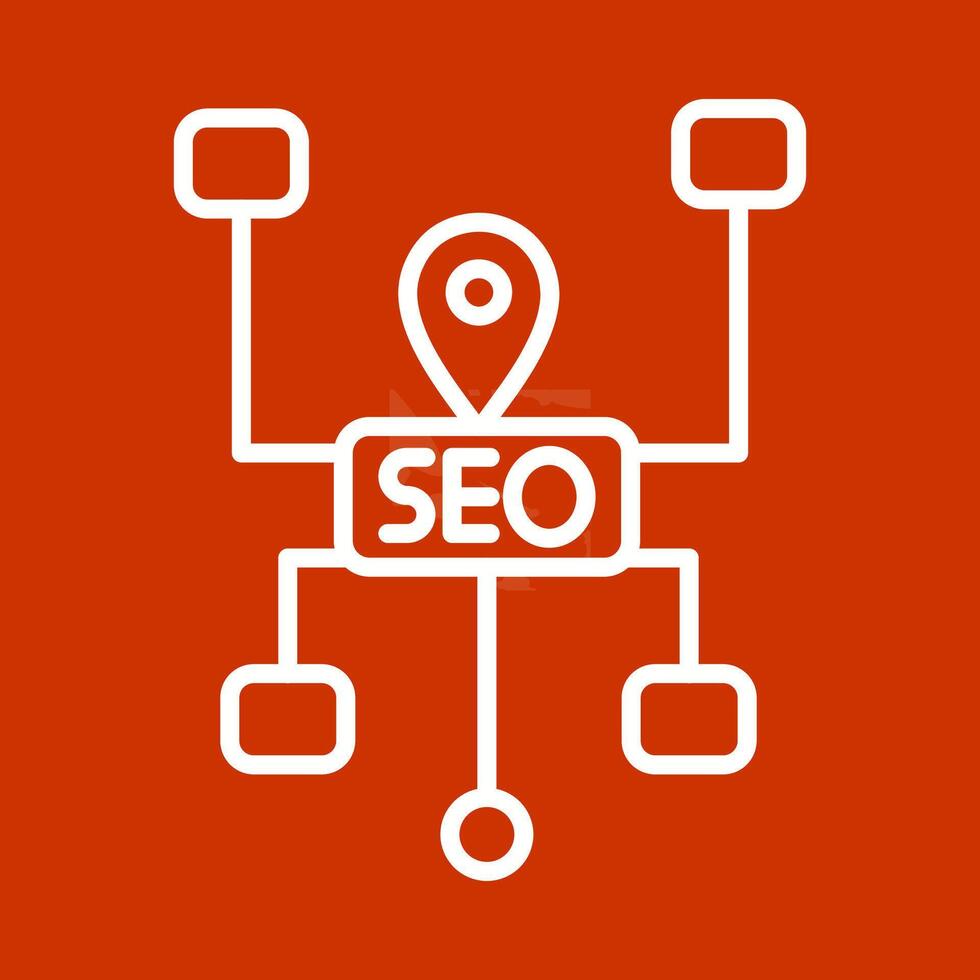 SEO Structure Vector Icon