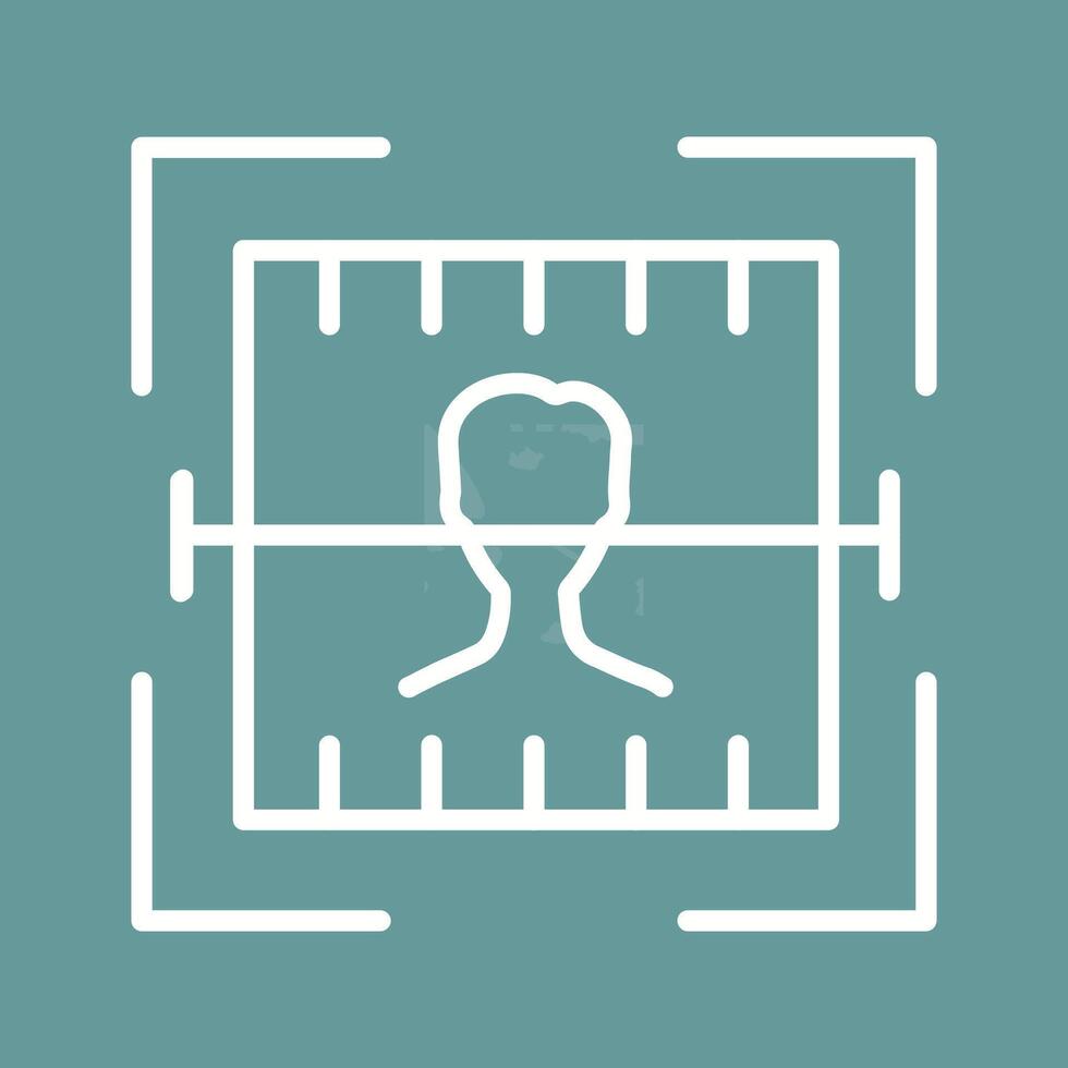 Face Scan Vector Icon