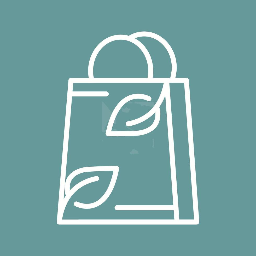 Ecology Bag Vector Icon