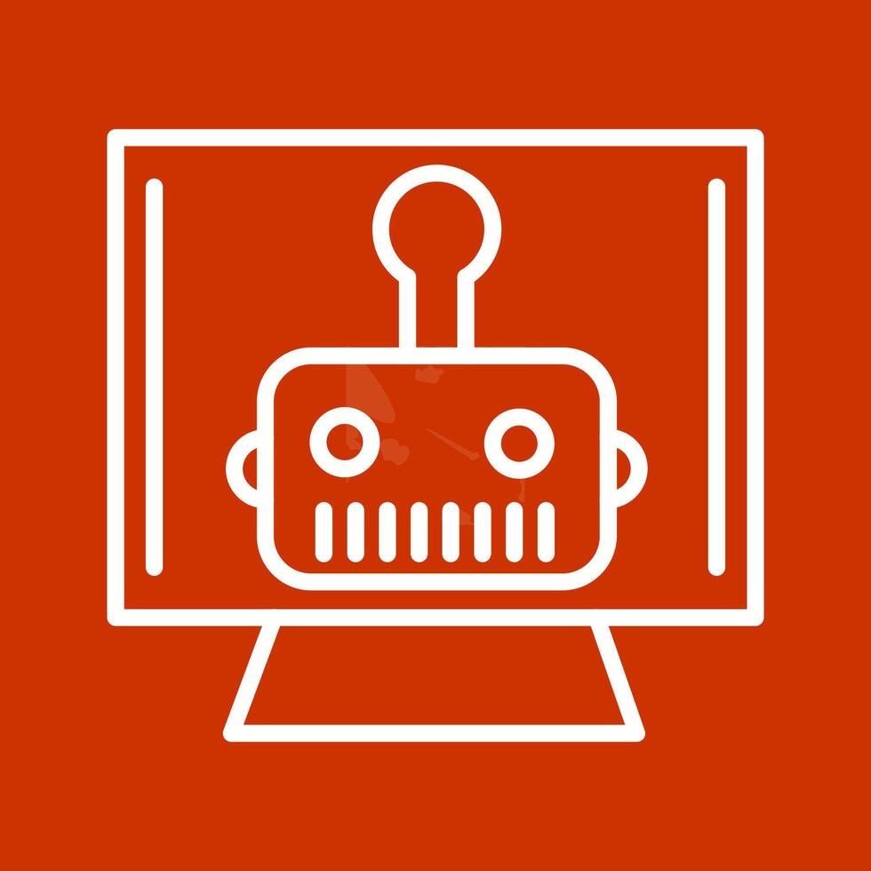 Artificial Bot Vector Icon