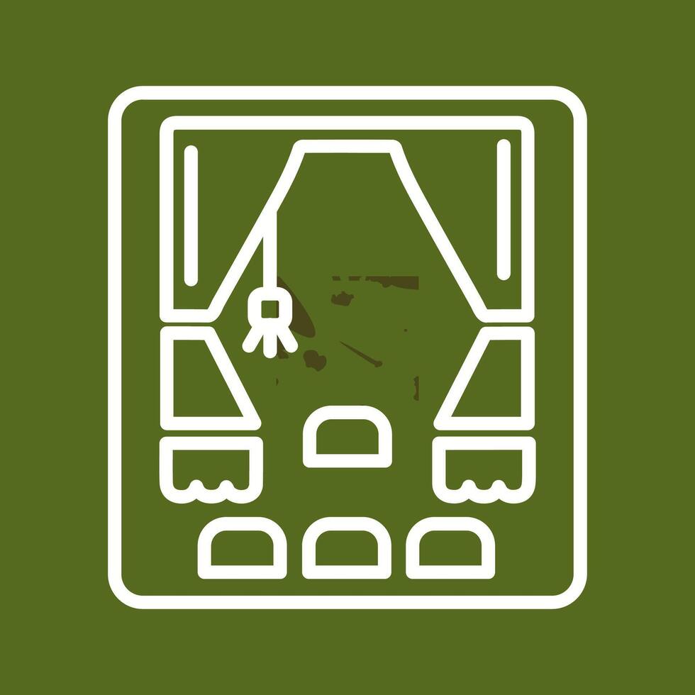 Curtain Vector Icon
