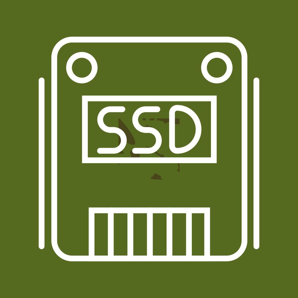 SSD Vector Icon