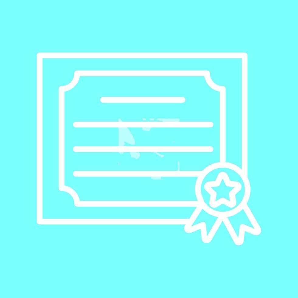 Certificate Vector Icon