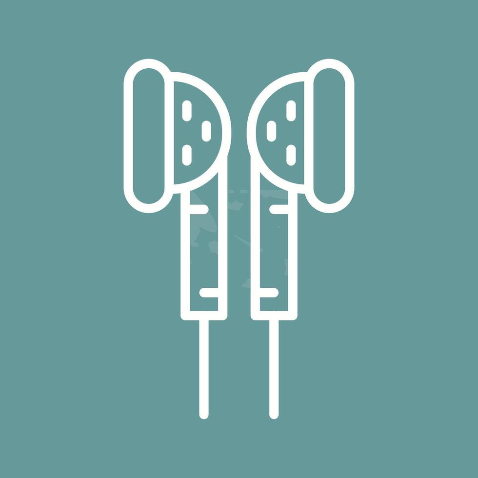 Earphones Vector Icon