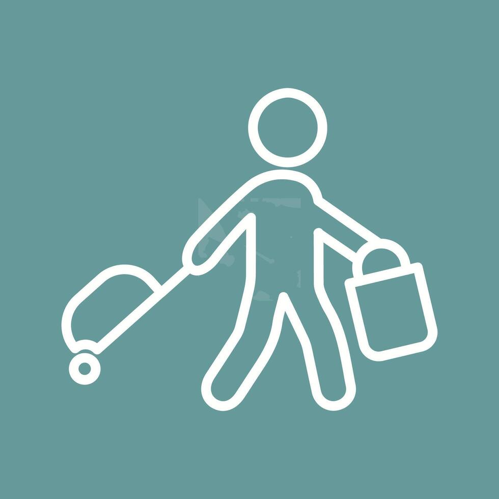 Carrying Bag Vector Icon
