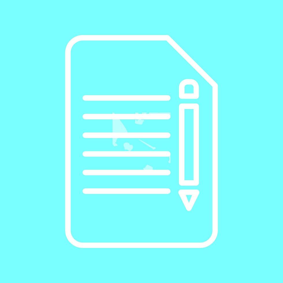 Edit Document Vector Icon
