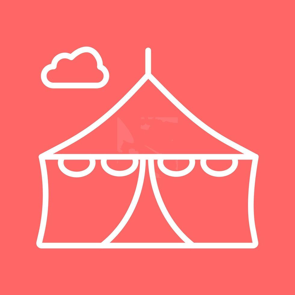 Tent Vector Icon
