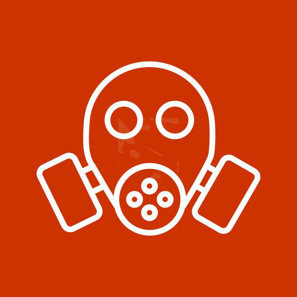 Gas Mask Vector Icon