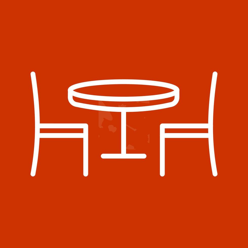 Dining Table I Vector Icon