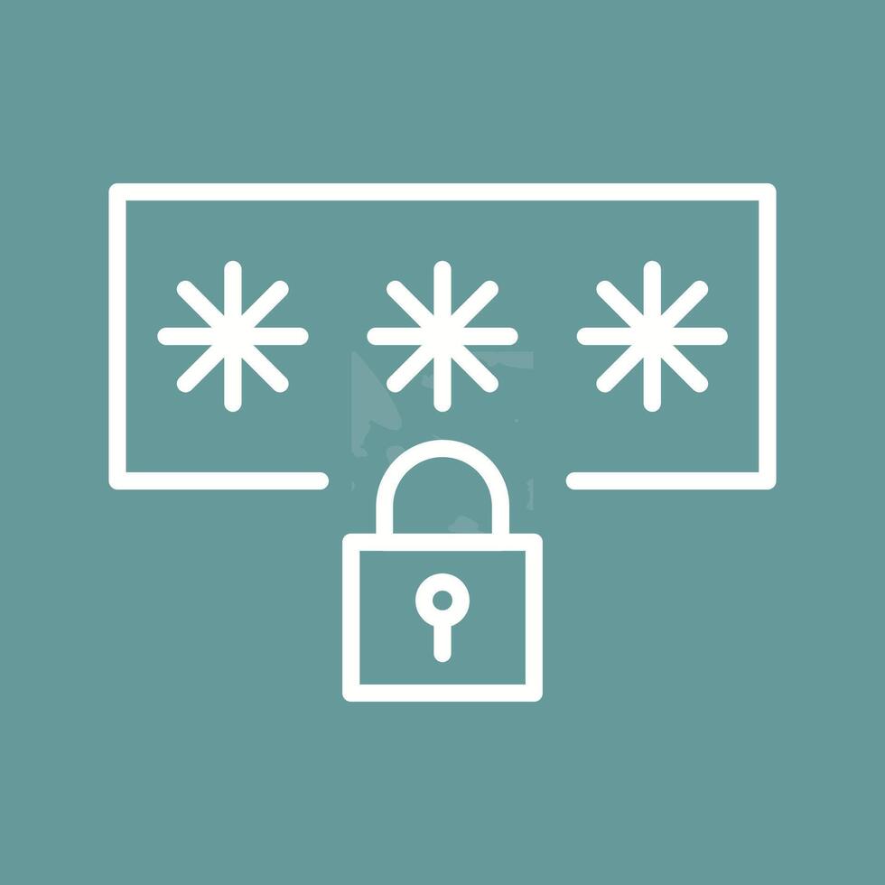 Password Vector Icon