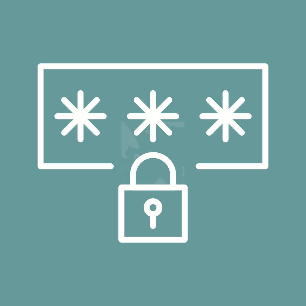 Password Vector Icon