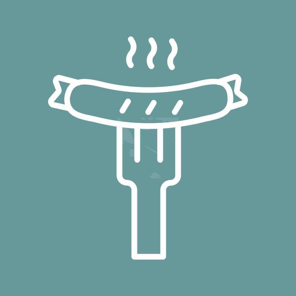 Sausage Vector Icon