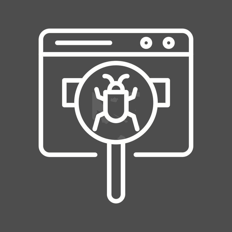 Web Bug Vector Icon