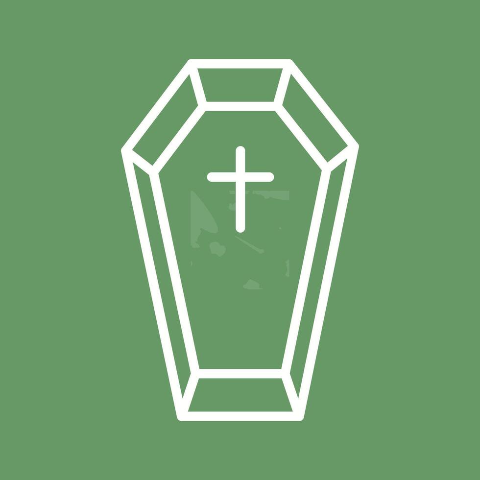 Coffin Vector Icon