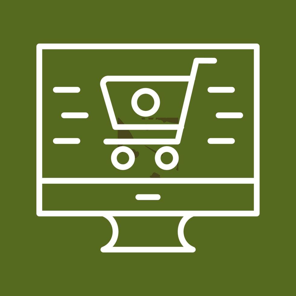 Online Shopping Vector Icon