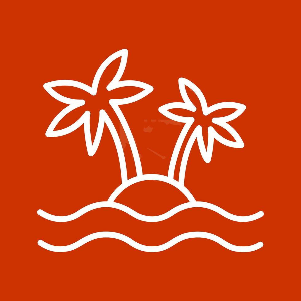 Island Vector Icon